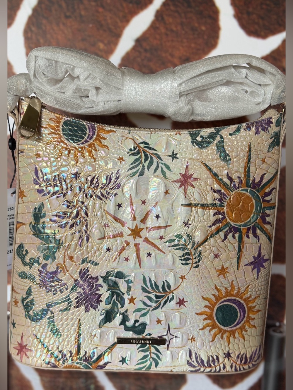 LAST ONE Brahmin Katie vitality crossbody NWT moon stars Sun - Picture 2 of 9